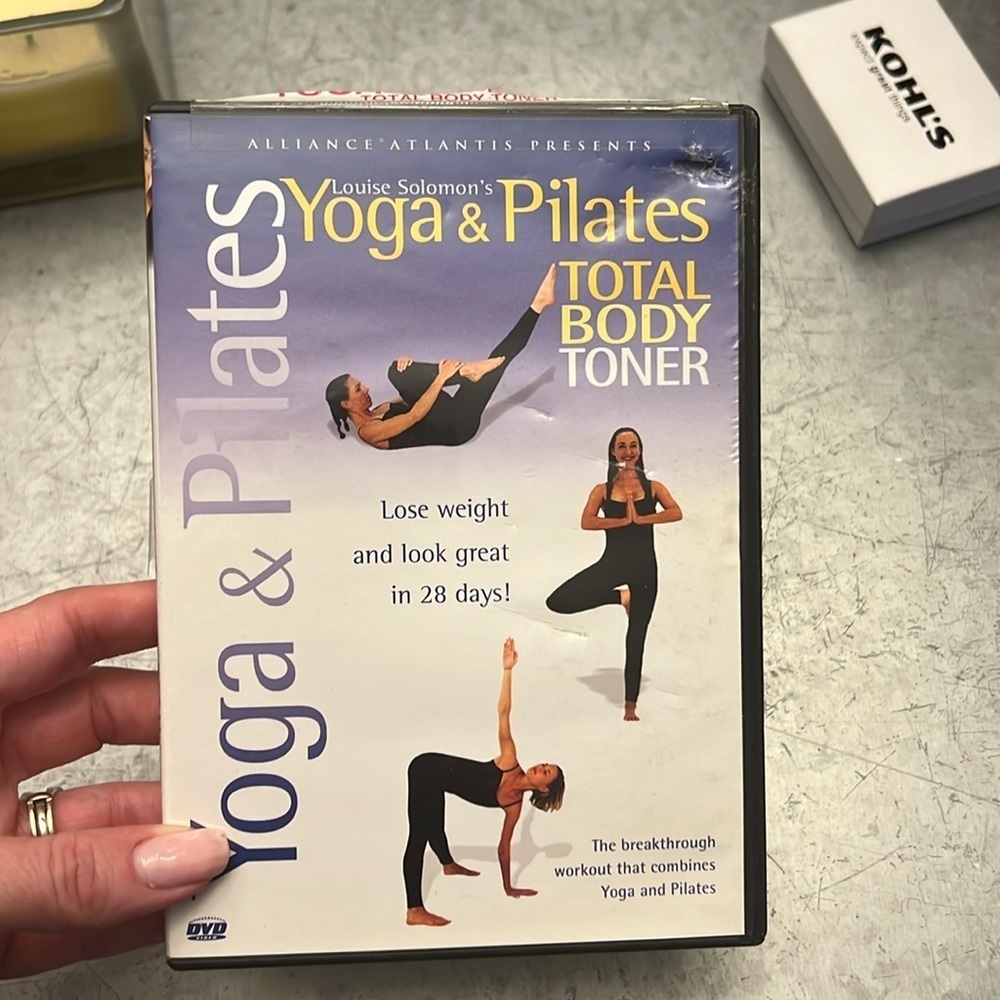 Yoga and Pilates total body toner dvd